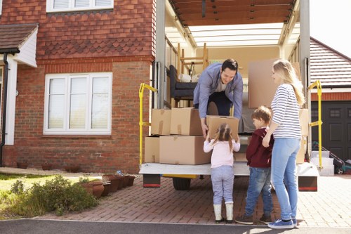 Moving truck service for local house and flat removals in Watford