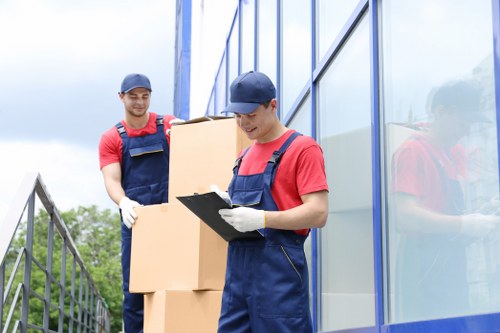 Organised packing supplies for a residential move in Watford