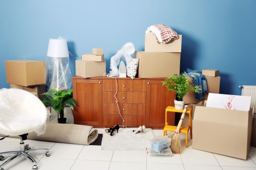 Local removal team helping with a residential move in Watford