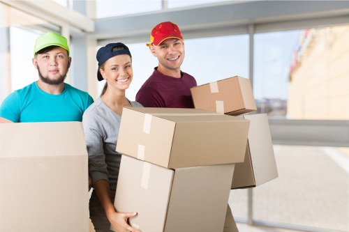 Man With Van Watford moving service in a local residential area