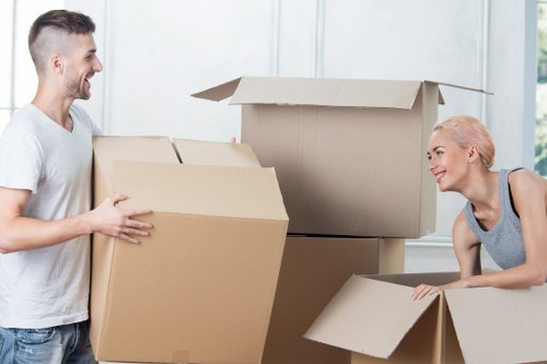 Professional man and van booking process for Watford customers