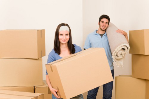 Packing and loading household furniture for a Watford relocation